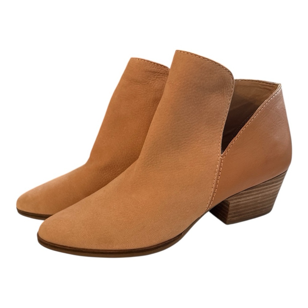 Lucky Brand Iceress Ankle Boots in Tan Size 8.5